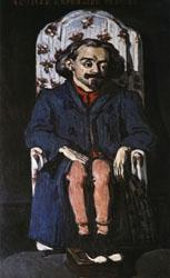 Paul Cezanne Achille Emperaire Sweden oil painting art